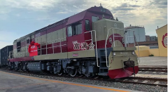 中欧班列“青铜峡—阿拉木图”货运班列首发